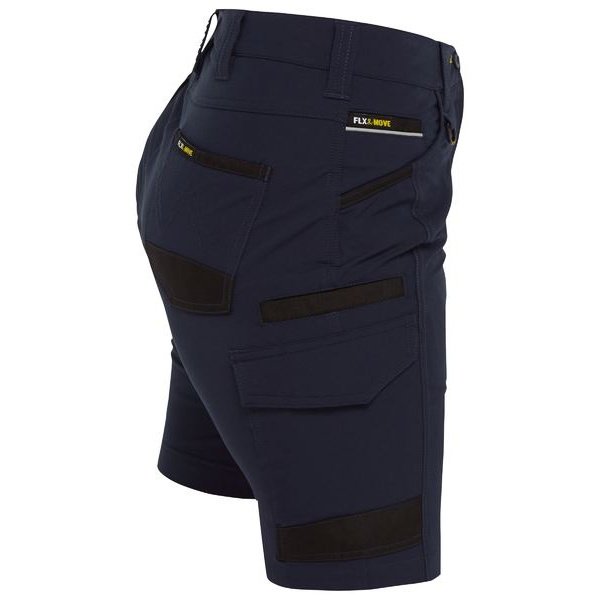 Bisley Women's Flex and Move 4-Way Stretch Zip Cargo Shorts - BSHL1332 | Womens Workwear