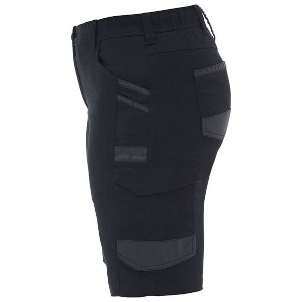 Bisley Women's Flx & Move Elastic Waist Cargo Short - BSHL1338 | Womens Workwear