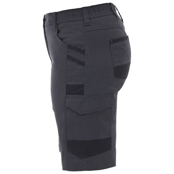 Bisley Women's Flx & Move Elastic Waist Cargo Short - BSHL1338 | Womens Workwear