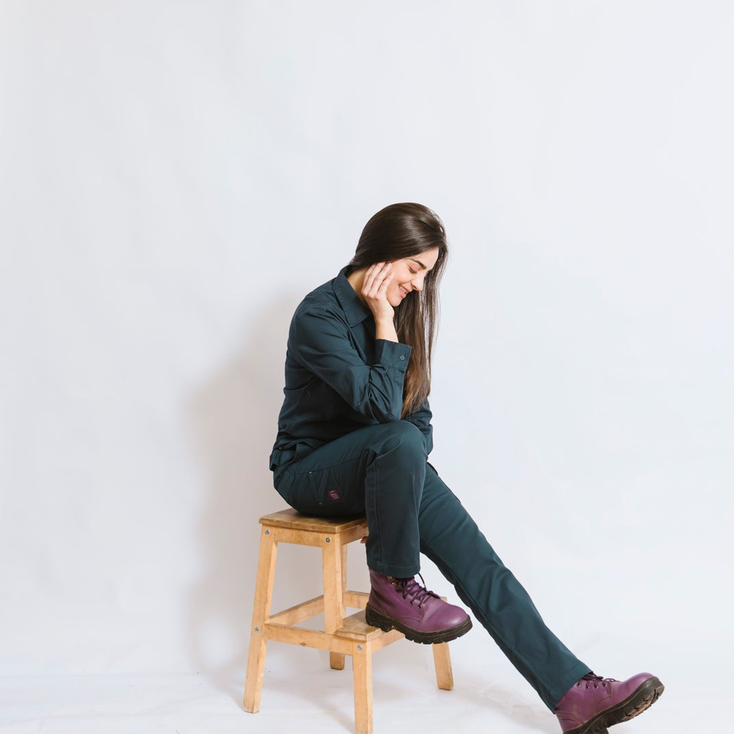 Green Hip Women's Pants Give Cargo - P-GCAR | Womens Workwear