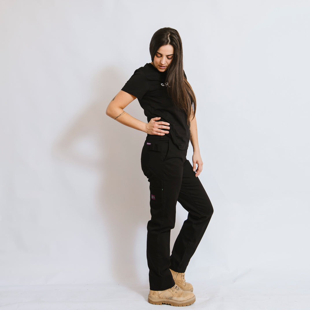 Green Hip Women's Pants Give Cargo - P-GCAR | Womens Workwear