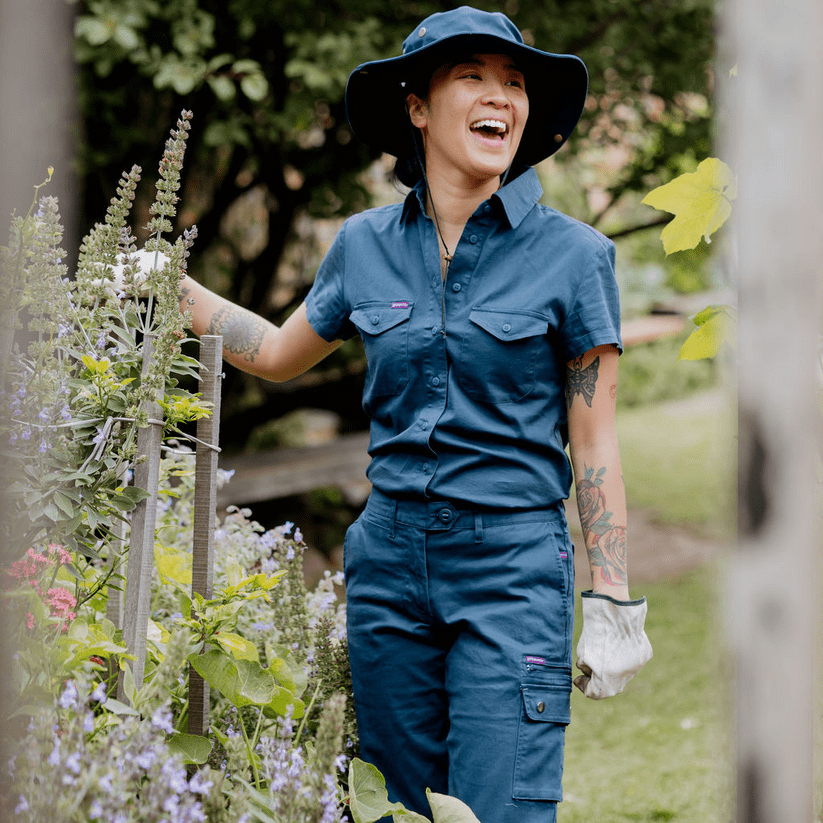 Green Hip Women's Pants Give Cargo - P-GCAR | Womens Workwear