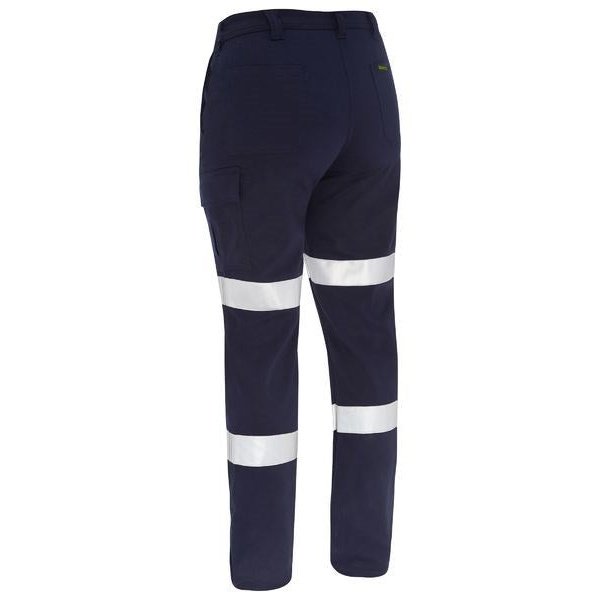 Bisley Women's Taped Biomotion Recycled Cargo Work Pants - BPCL6088T | Womens Workwear