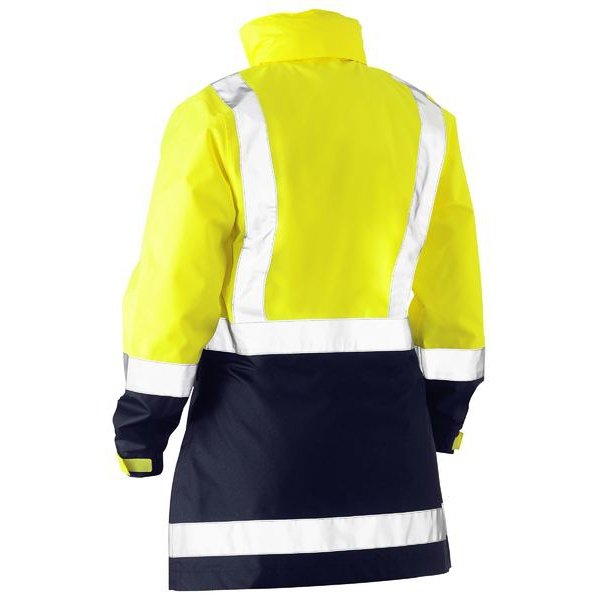 Bisley Women's Wet Weather Jacket, Recycled Range - BJL6766T | Womens Workwear