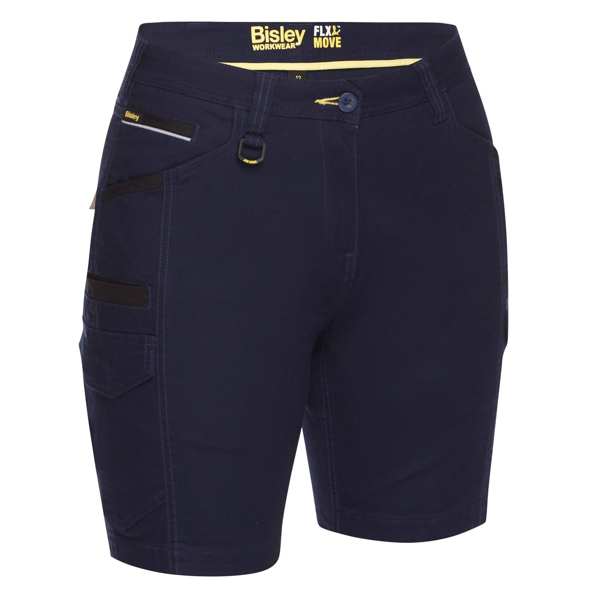 Bisley Womens Flx & Move Cargo Shorts - BSHL1044 | Womens Workwear