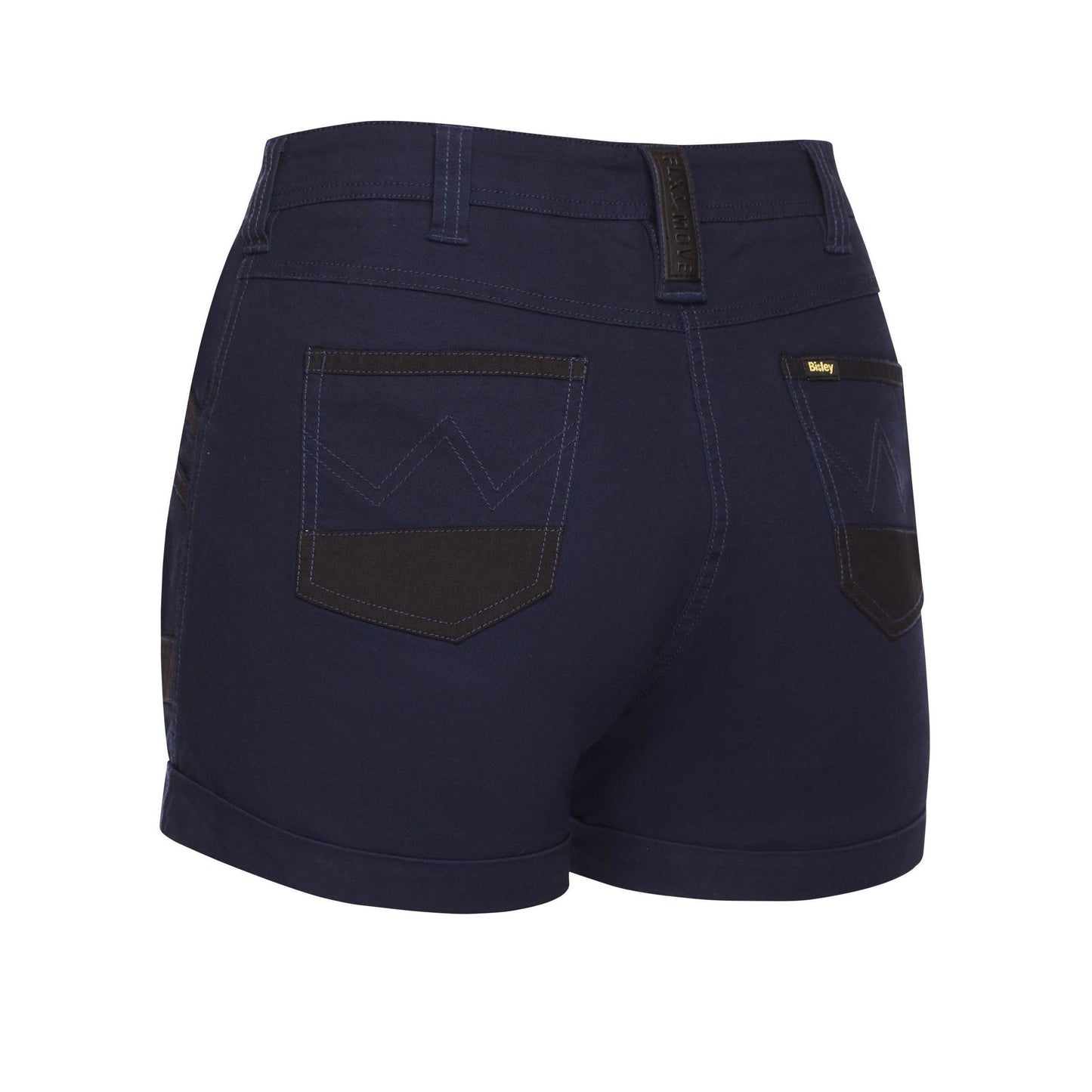 Bisley Womens Flx & Move Short Shorts - BSHL1045 | Womens Workwear