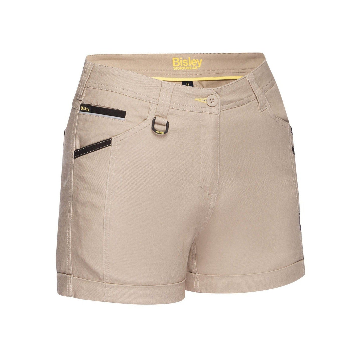 Bisley Womens Flx & Move Short Shorts - BSHL1045 | Womens Workwear