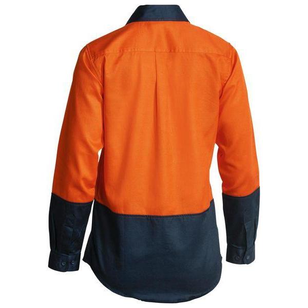 Bisley Womens Hi Vis Drill Shirt - BL6267 | Womens Workwear