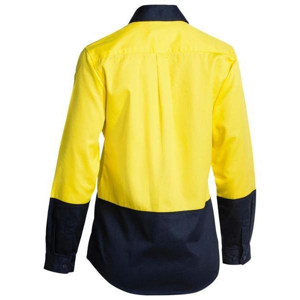 Bisley Womens Hi Vis Drill Shirt - BL6267 | Womens Workwear