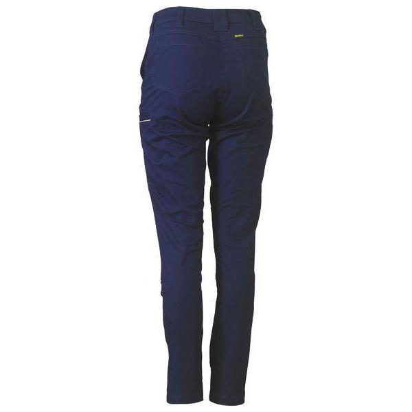 Bisley Womens Mid Rise Stretch Cotton Pants - BPL6015 | Womens Workwear