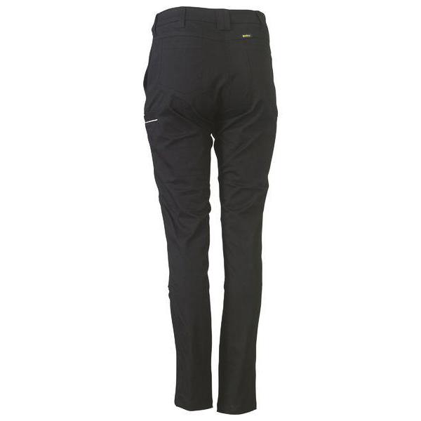 Bisley Womens Mid Rise Stretch Cotton Pants - BPL6015 | Womens Workwear