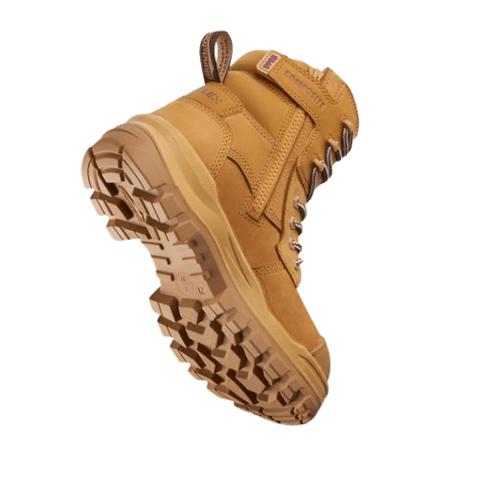 Blundstone RotoFlex Wheat Water Resistant Nubuck Zip Side Women's Safety Boot - 8860 | Womens Workwear