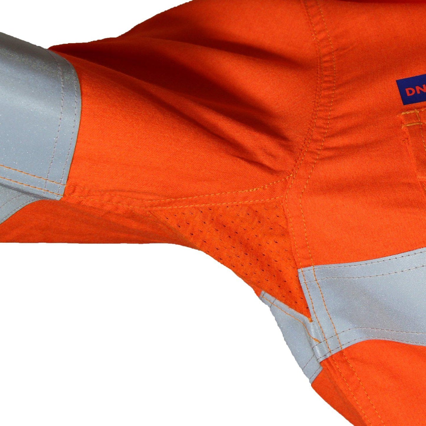 DNC Taped HiVis Flame Retardant & Arc Rated HRC2 2-Tone Long Sleeve Womens Shirt - 3457 | Womens Workwear