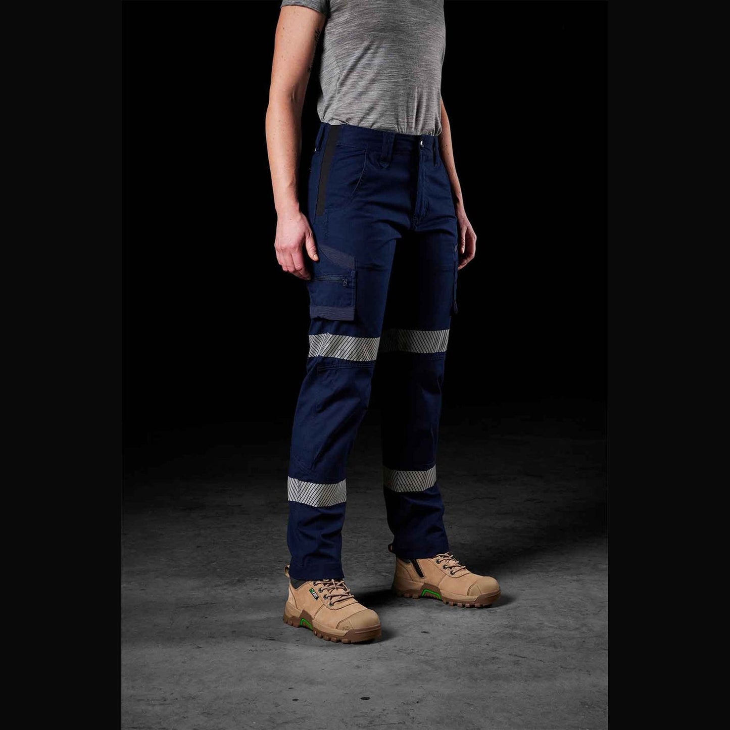 FXD Women's Taped Stretch Ripstop Work Pants - WP-7WT | Womens Workwear