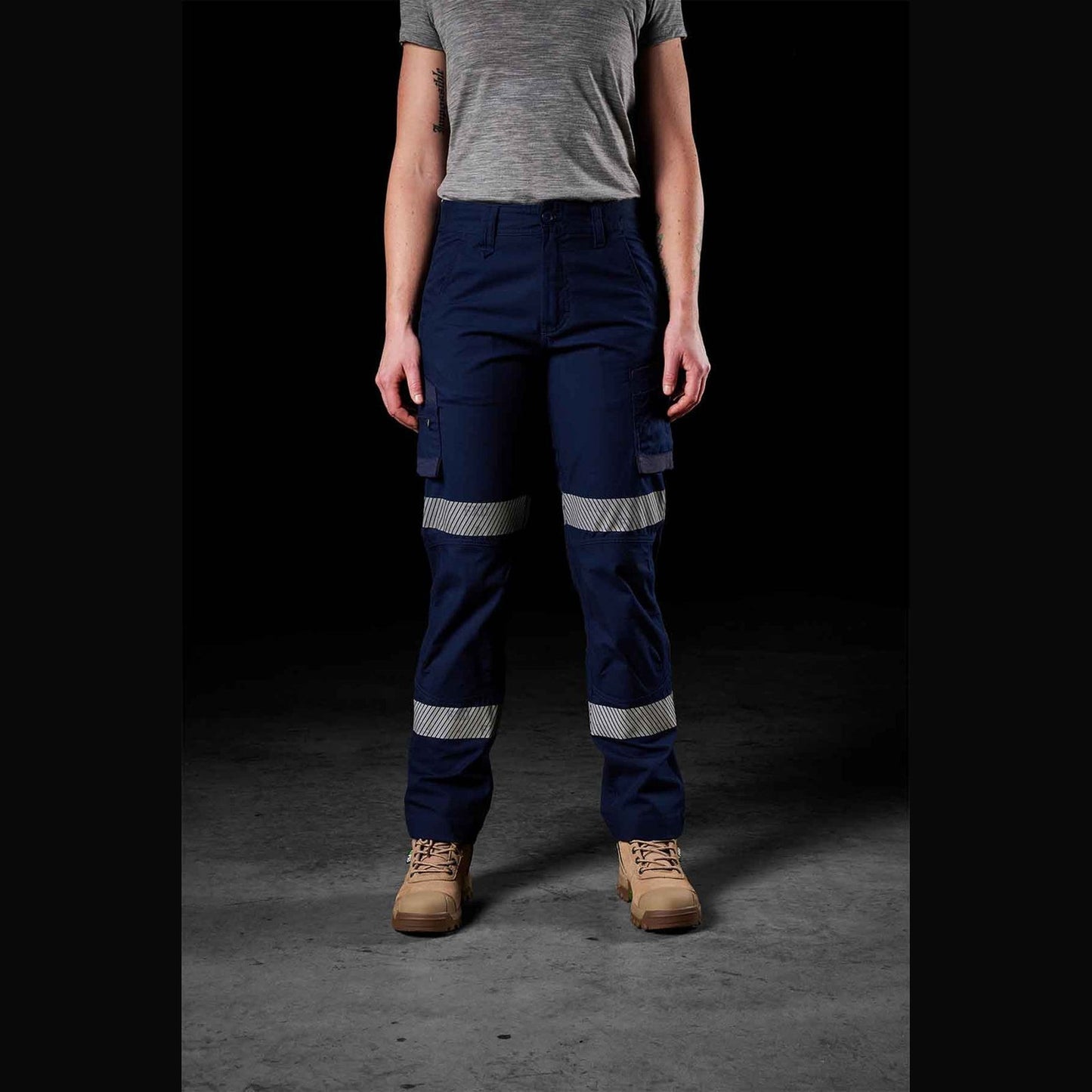 FXD Women's Taped Stretch Ripstop Work Pants - WP-7WT | Womens Workwear