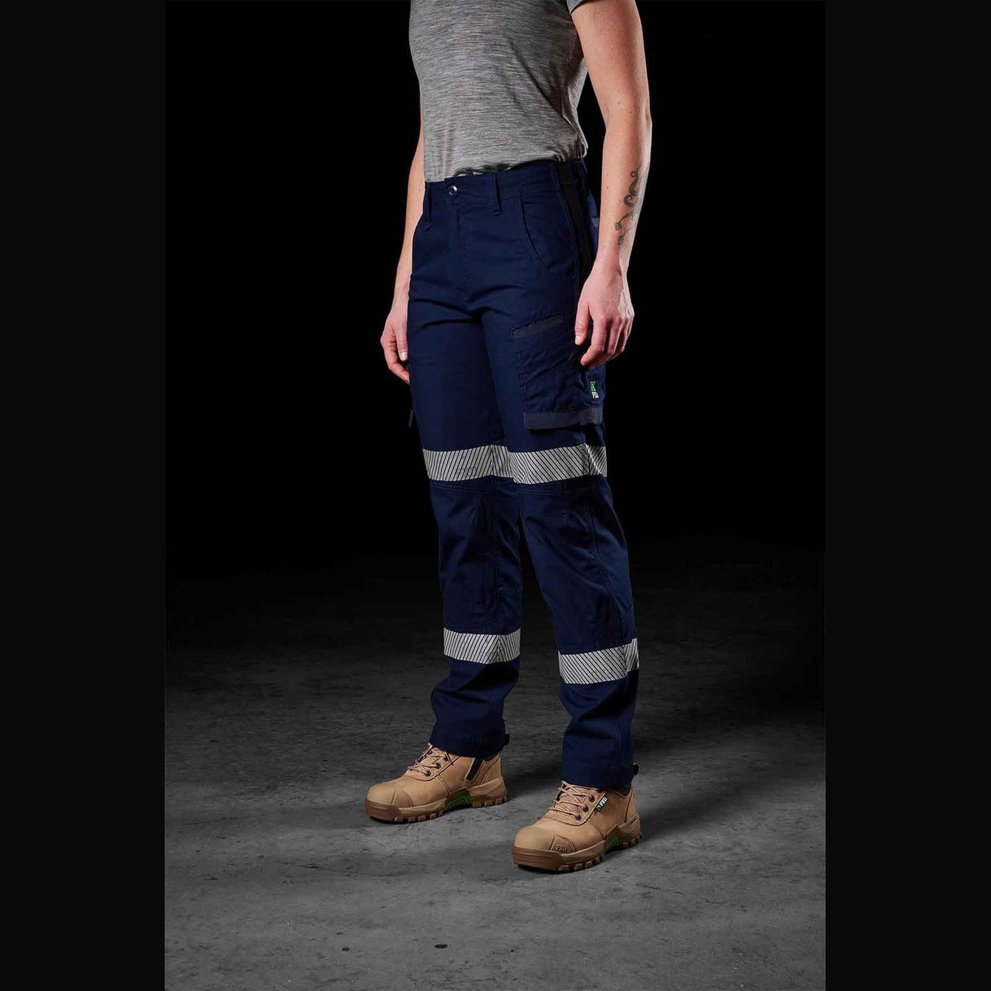 FXD Women's Taped Stretch Ripstop Work Pants - WP-7WT | Womens Workwear