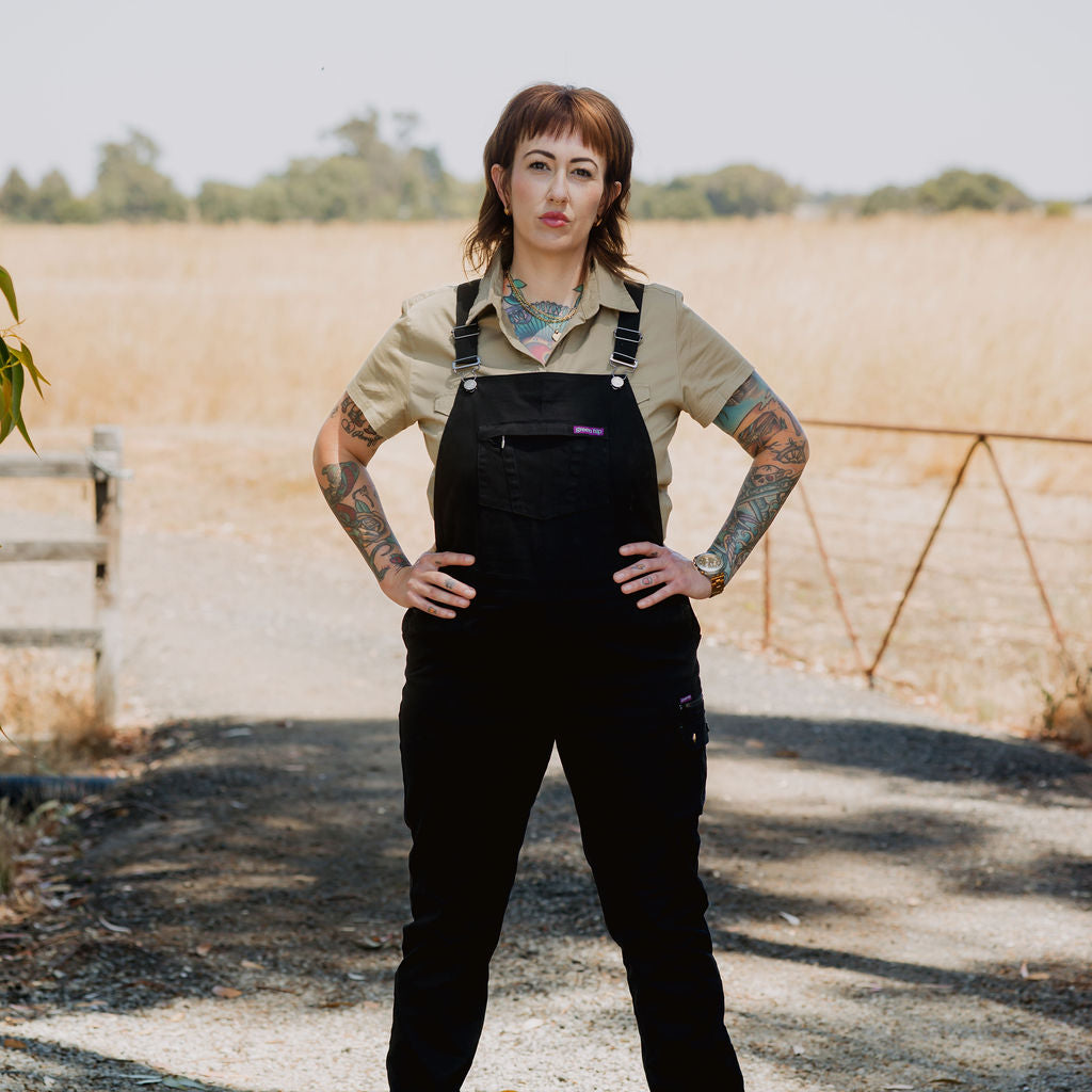 Green Hip All Women Overalls - O-ALLW | Womens Workwear