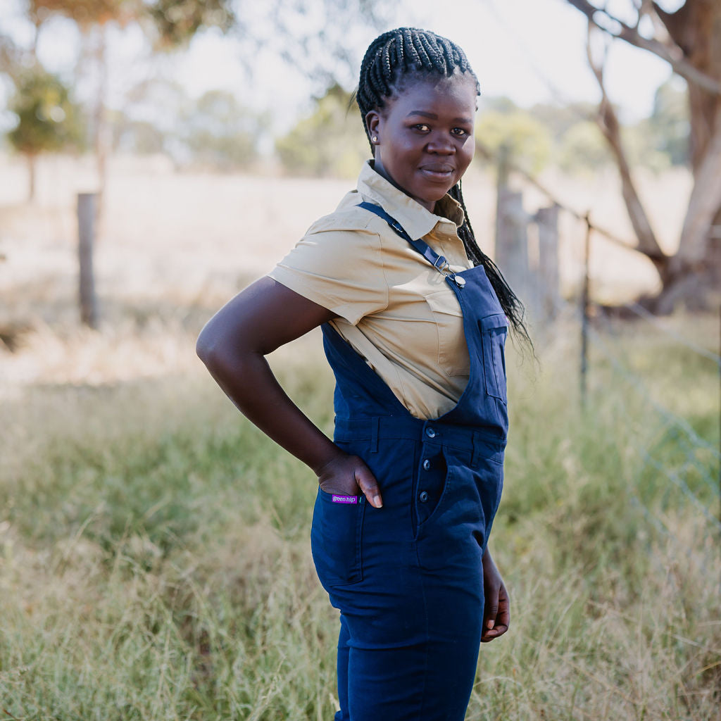 Green Hip All Women Overalls - O-ALLW | Womens Workwear