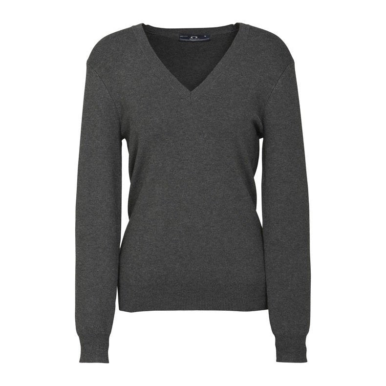 Ladies V-Neck Pullover | Womens Workwear