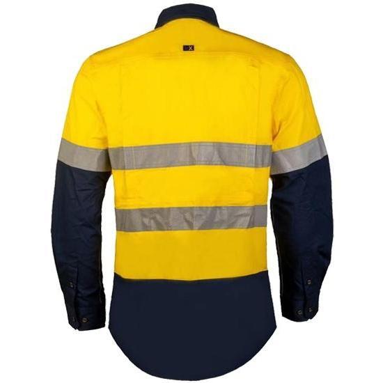 Ritemate RMX Taped 2 Tone Flexible Fit Utility Shirt - RMX003R | Womens Workwear