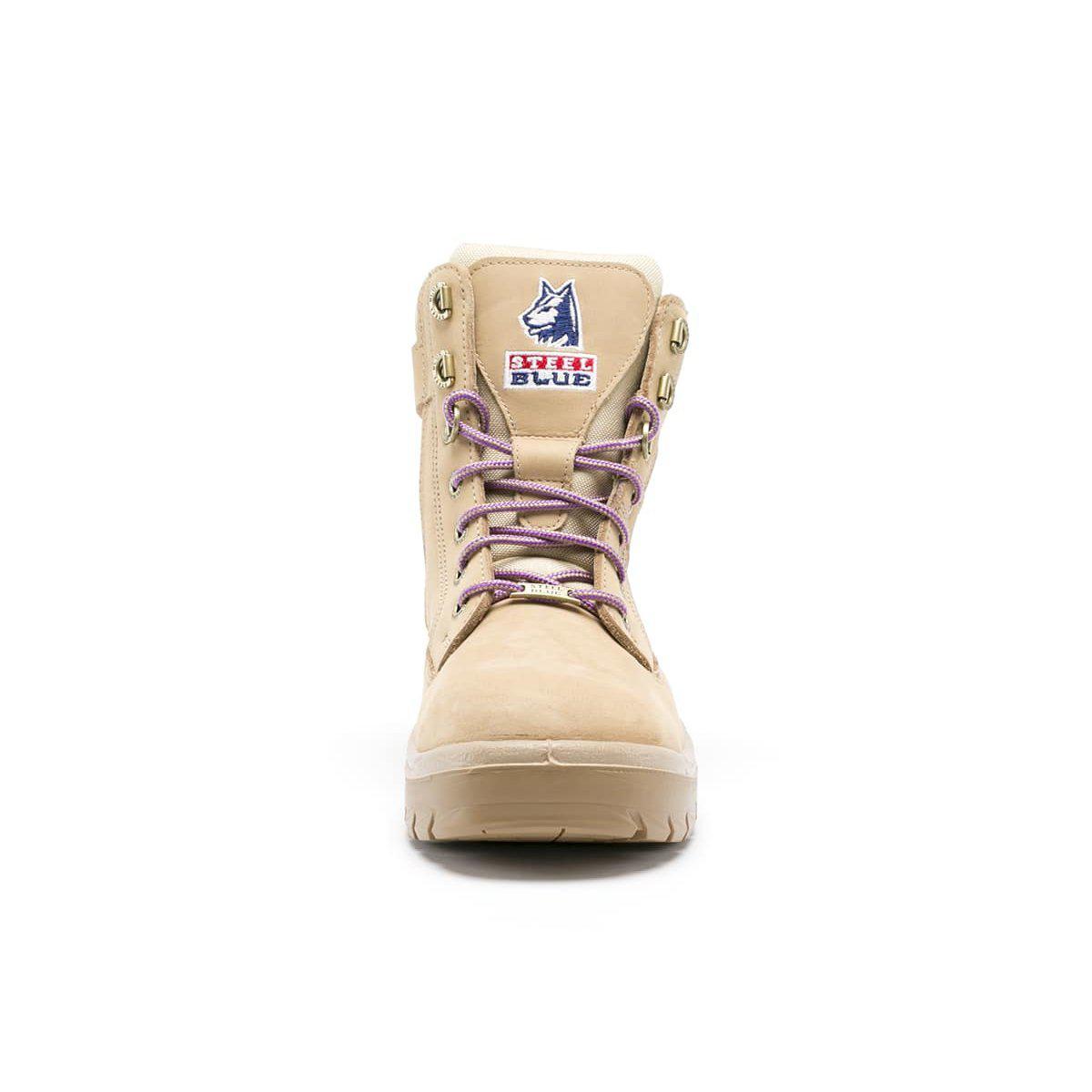 Steel Blue Womens Southern Cross Zip Sided Nitrile Boot - 522761 | Womens Workwear