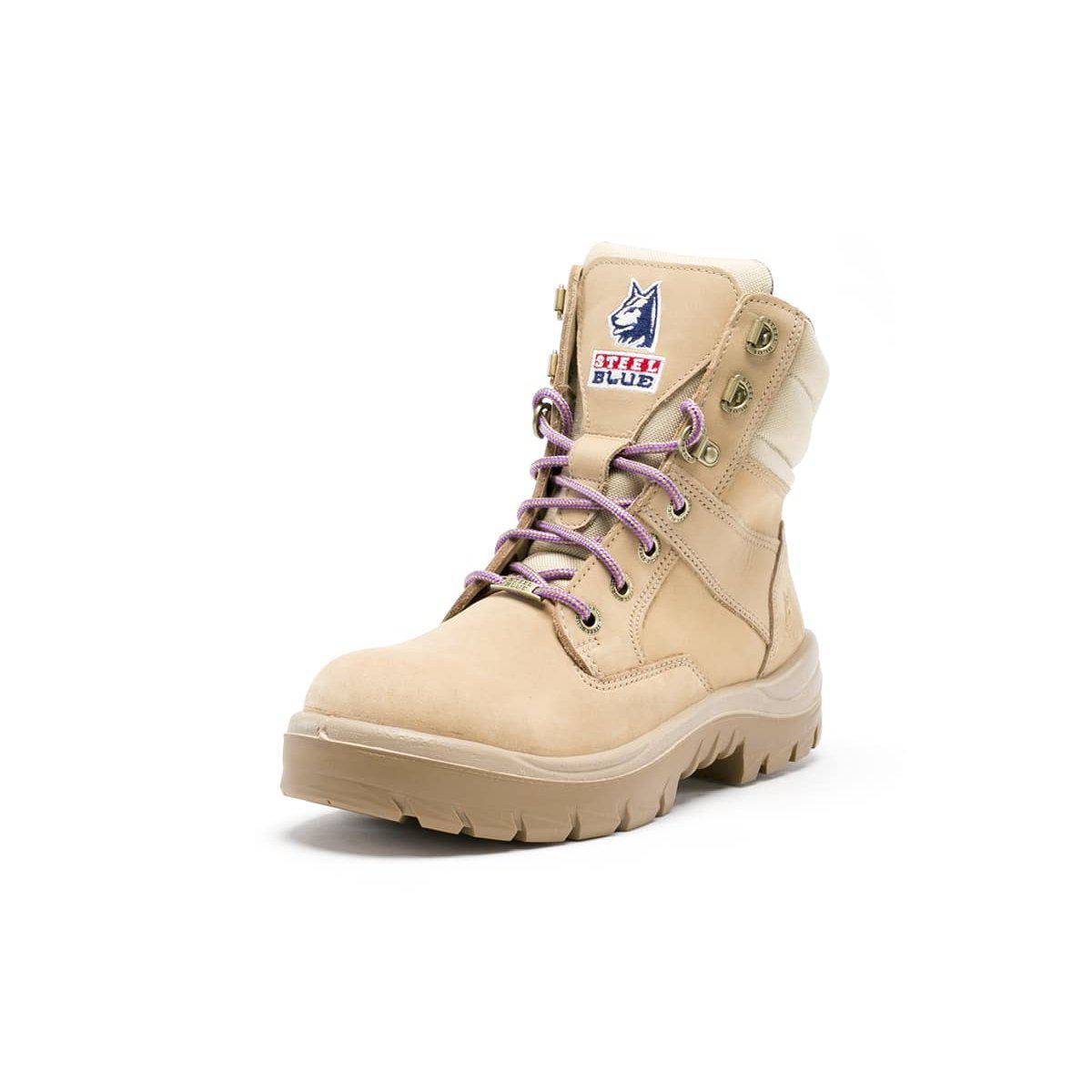 Steel Blue Womens Southern Cross Zip Sided Nitrile Boot - 522761 | Womens Workwear