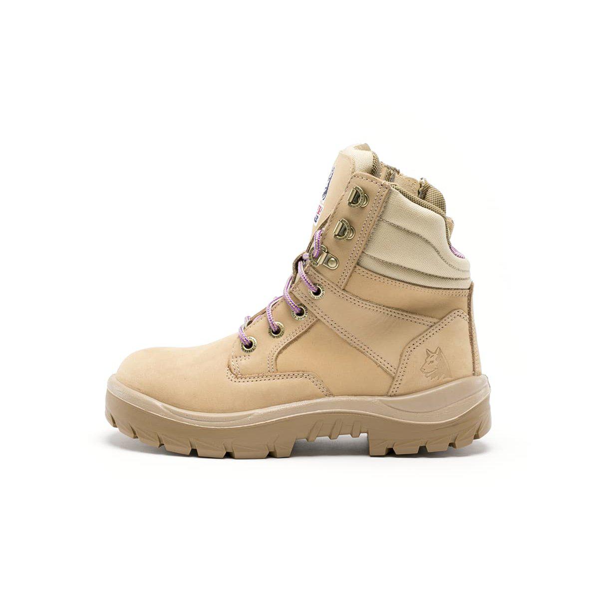 Steel Blue Womens Southern Cross Zip Sided Nitrile Boot - 522761 | Womens Workwear