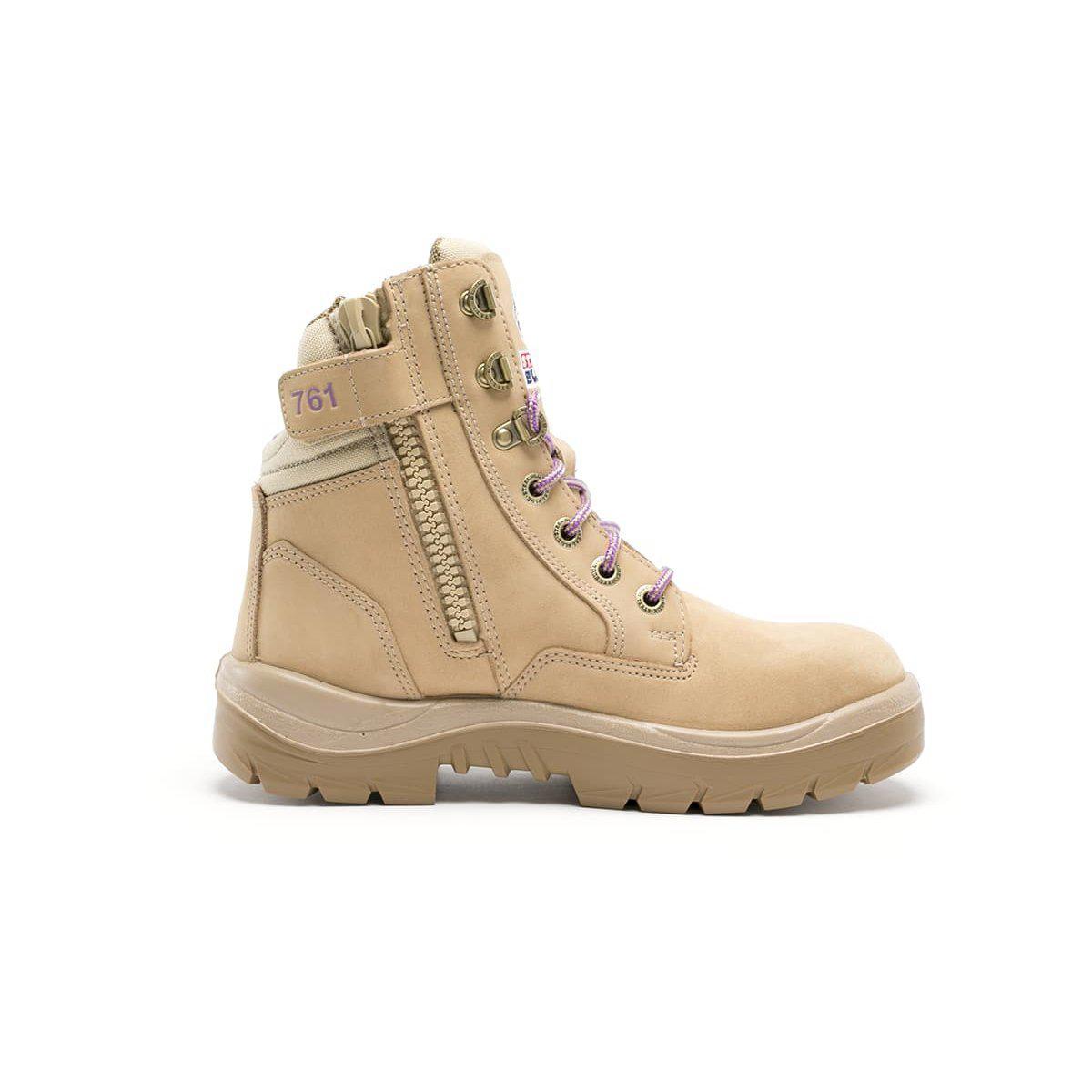 Steel Blue Womens Southern Cross Zip Sided Nitrile Boot - 522761 | Womens Workwear