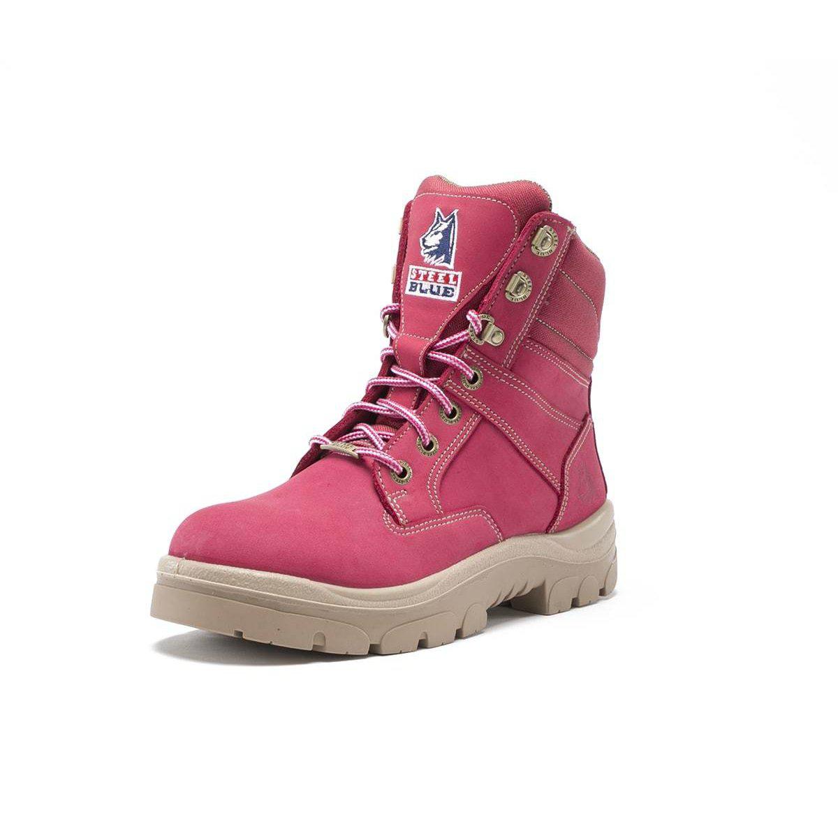 Steel Blue Womens Southern Cross Zip Sided TPU Charity Boot - 512761 | Womens Workwear