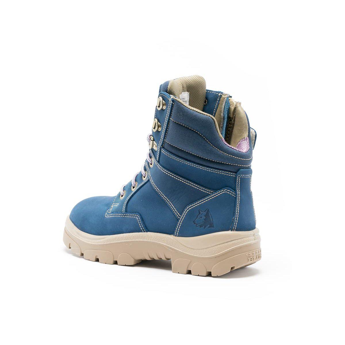 Steel Blue Womens Southern Cross Zip Sided TPU Charity Boot - 512761 | Womens Workwear