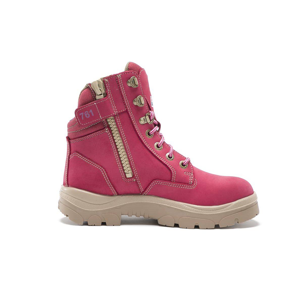 Steel Blue Womens Southern Cross Zip Sided TPU Charity Boot - 512761 | Womens Workwear