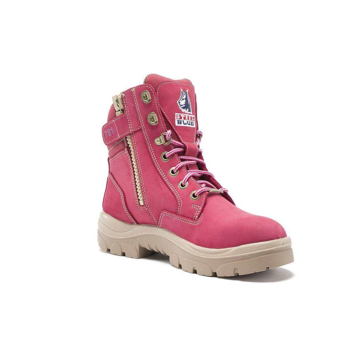 Steel Blue Womens Southern Cross Zip Sided TPU Charity Boot - 512761 | Womens Workwear