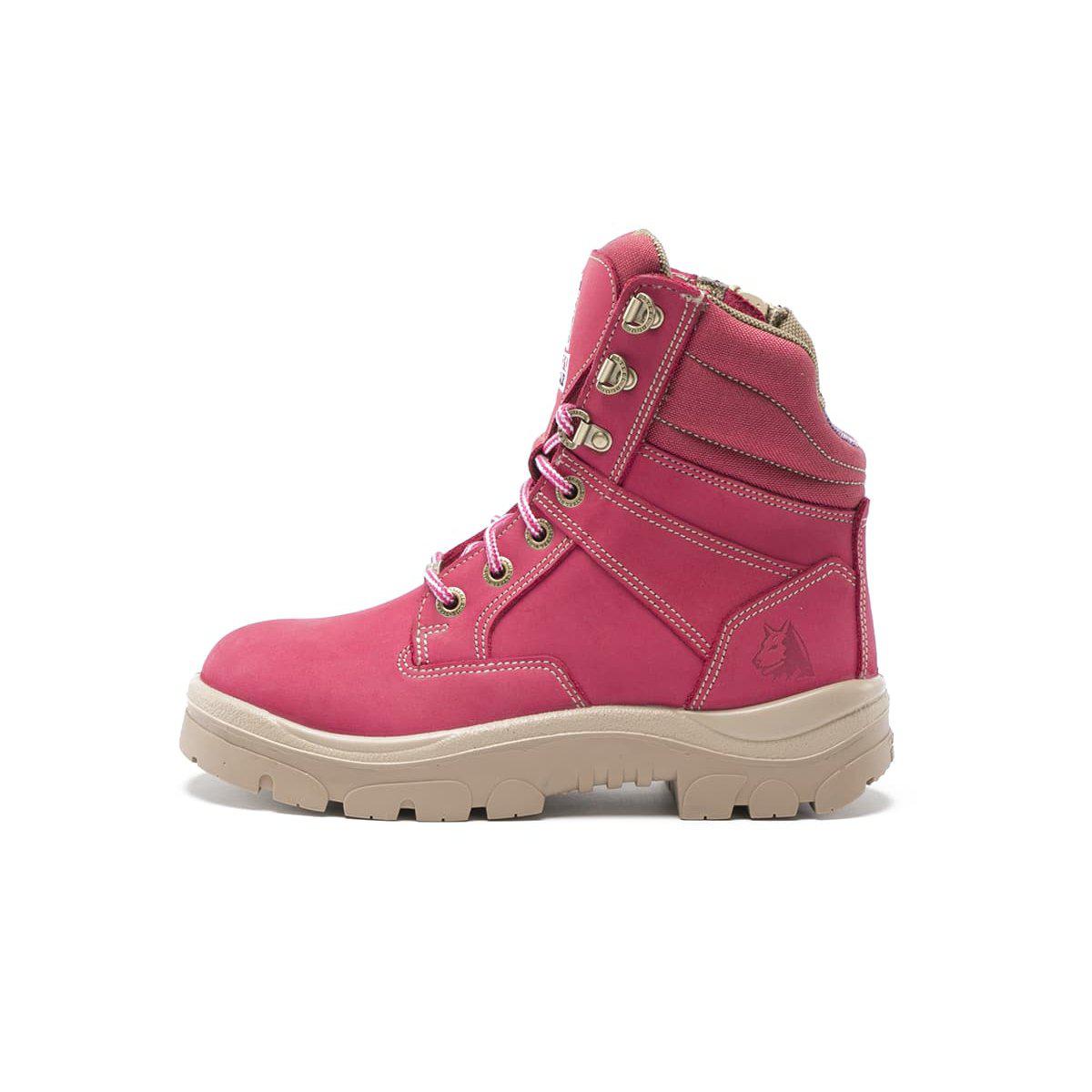 Steel Blue Womens Southern Cross Zip Sided TPU Charity Boot - 512761 | Womens Workwear