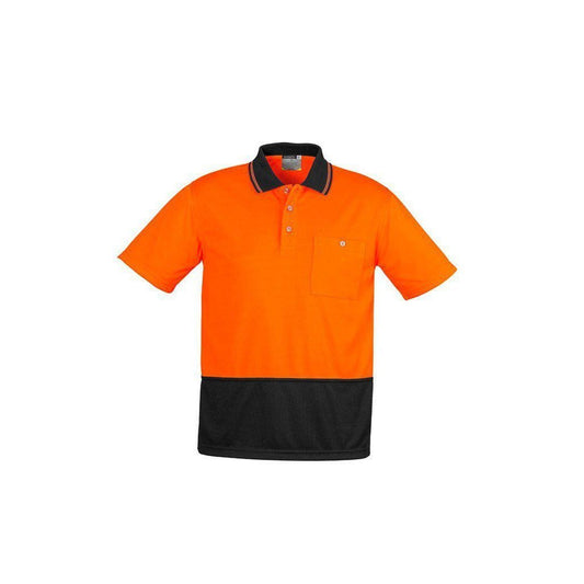 Syzmik Unisex HiVis Short Sleeve Basic Spliced Polo - ZH231 | Womens Workwear