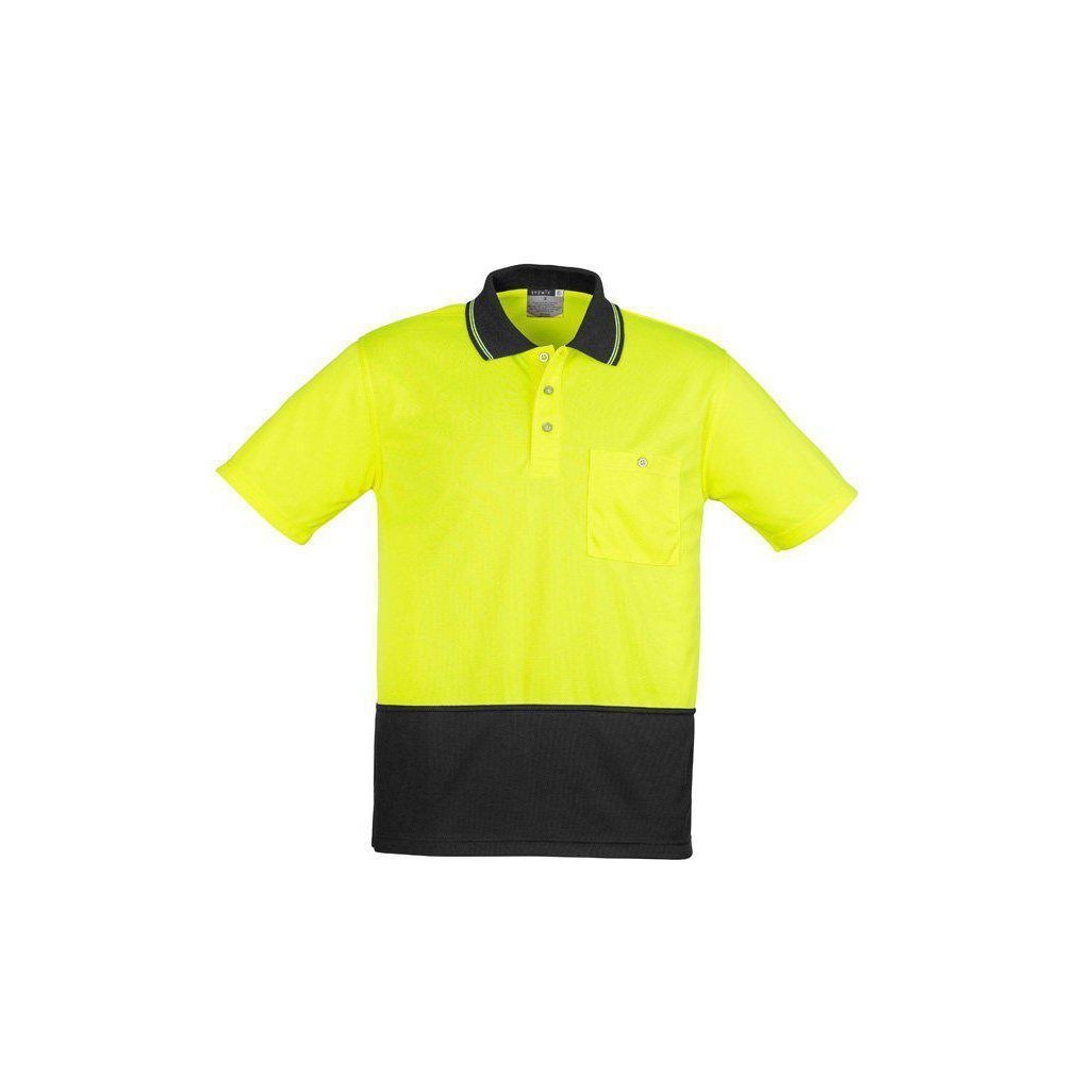 Syzmik Unisex HiVis Short Sleeve Basic Spliced Polo - ZH231 | Womens Workwear