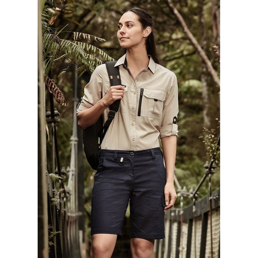 Syzmik Womens Rugged Cooling Vented Shorts - ZS704 | Womens Workwear
