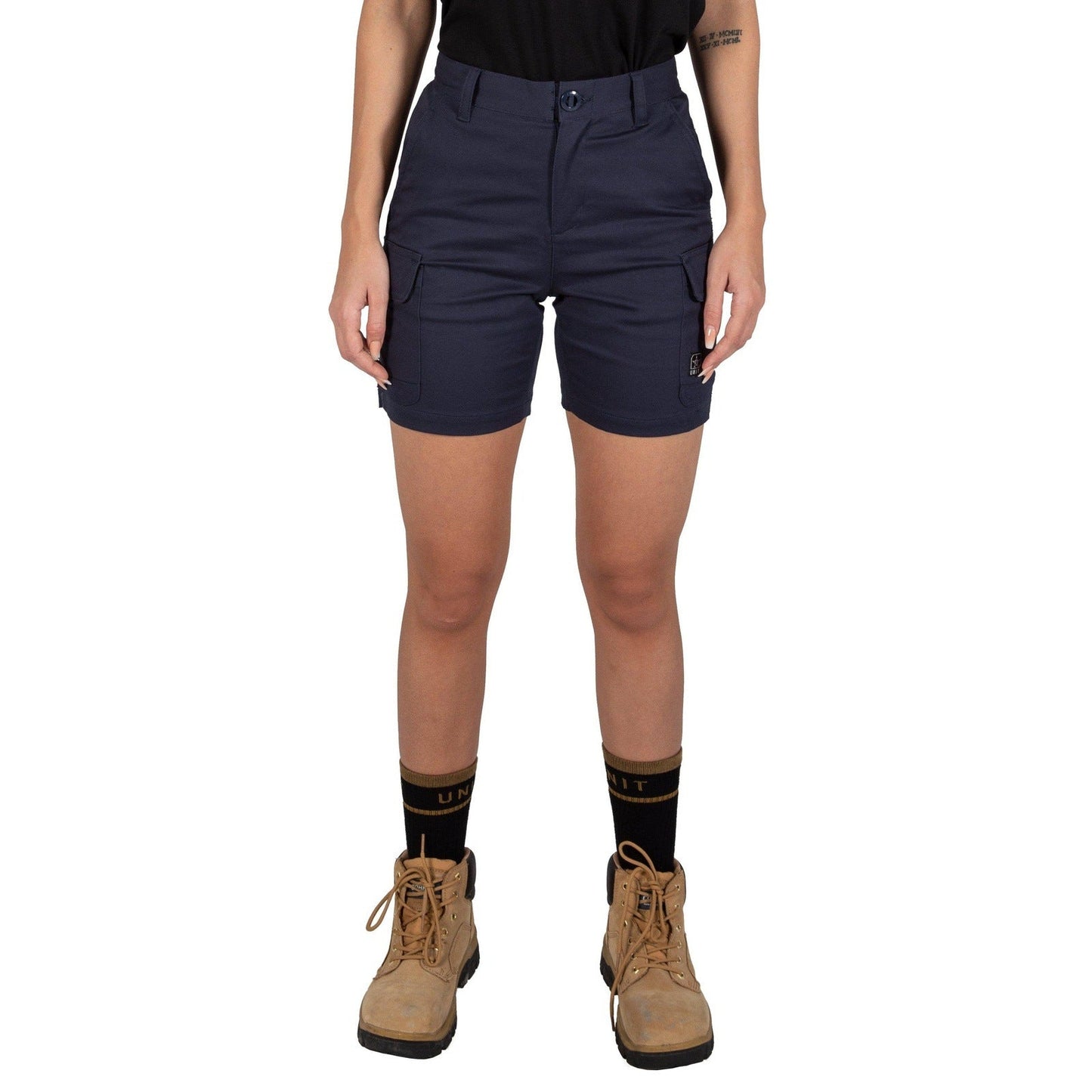 Unit Ladies Staple Cargo Shorts - 209217006 | Womens Workwear