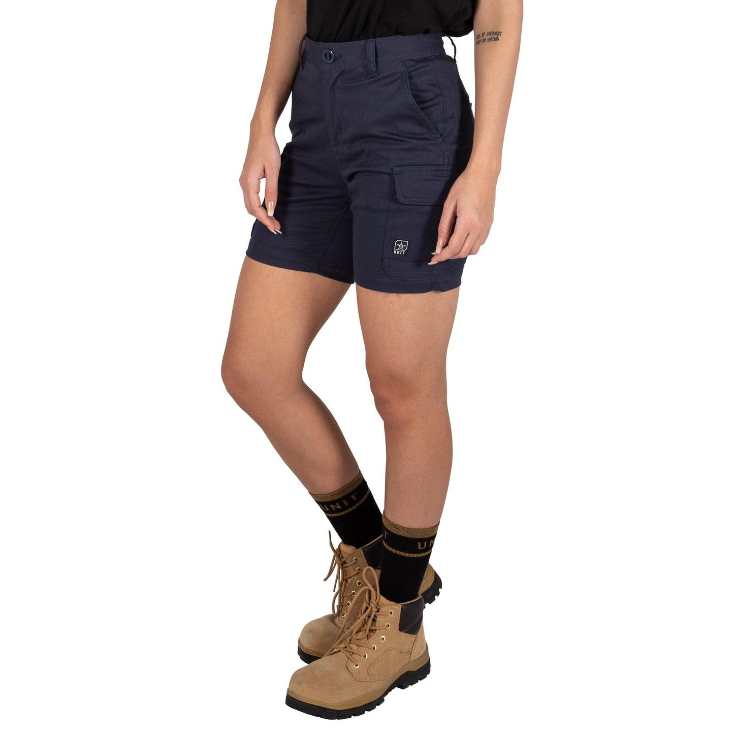 Unit Ladies Staple Cargo Shorts - 209217006 | Womens Workwear