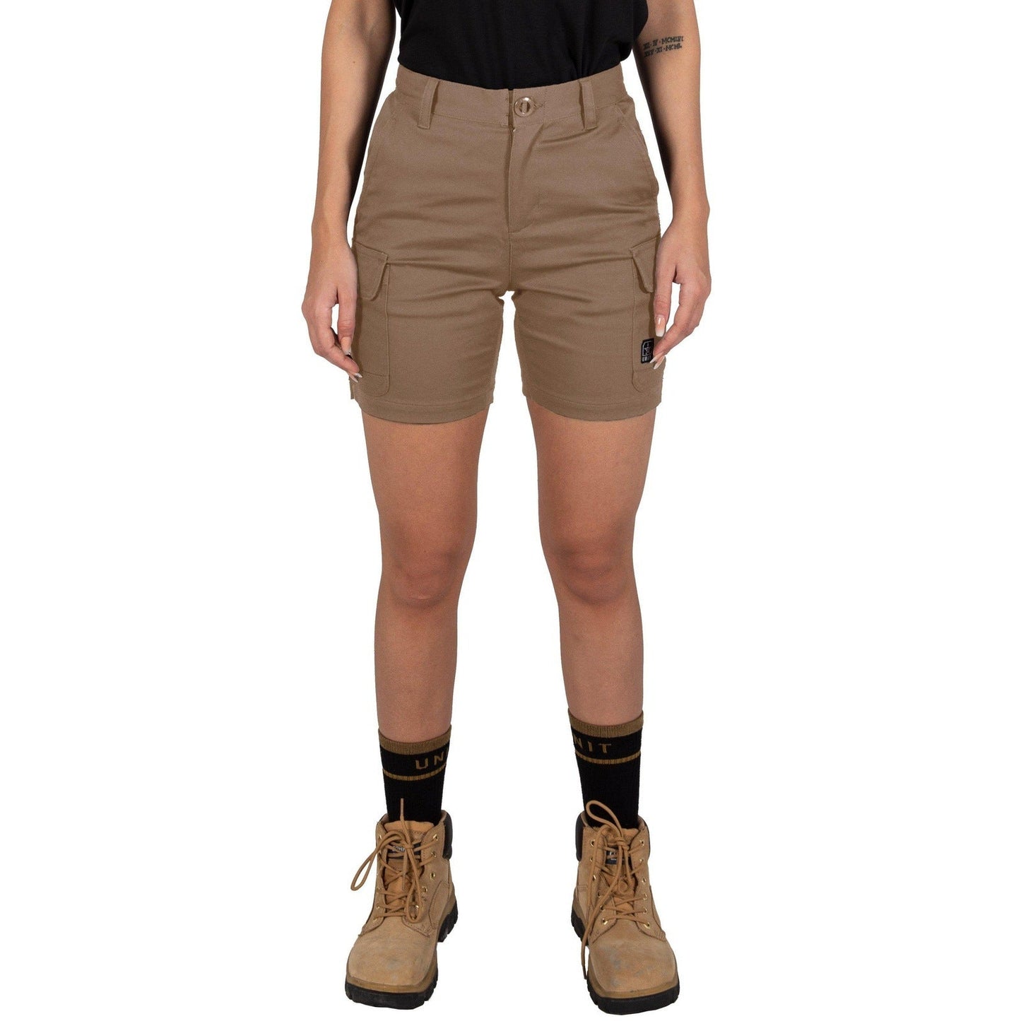 Unit Ladies Staple Cargo Shorts - 209217006 | Womens Workwear