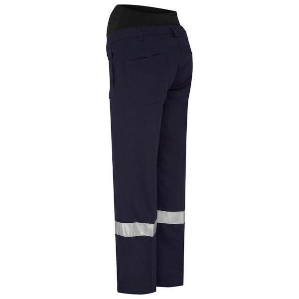 Bisley Womens Taped Maternity Drill Work Pants - BPLM6009T | Womens Workwear