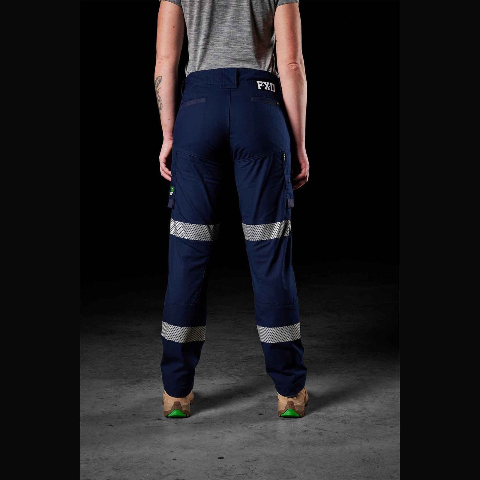 FXD Women's Taped Stretch Ripstop Work Pants - WP-7WT | Womens Workwear