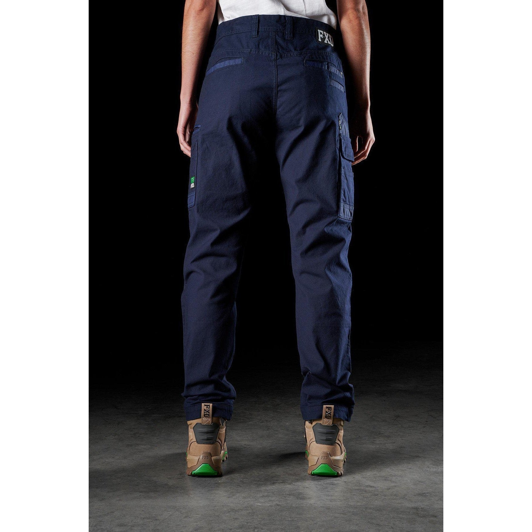 WP-4W FXD Womens Elastic Cuffed Cotton Work Pant