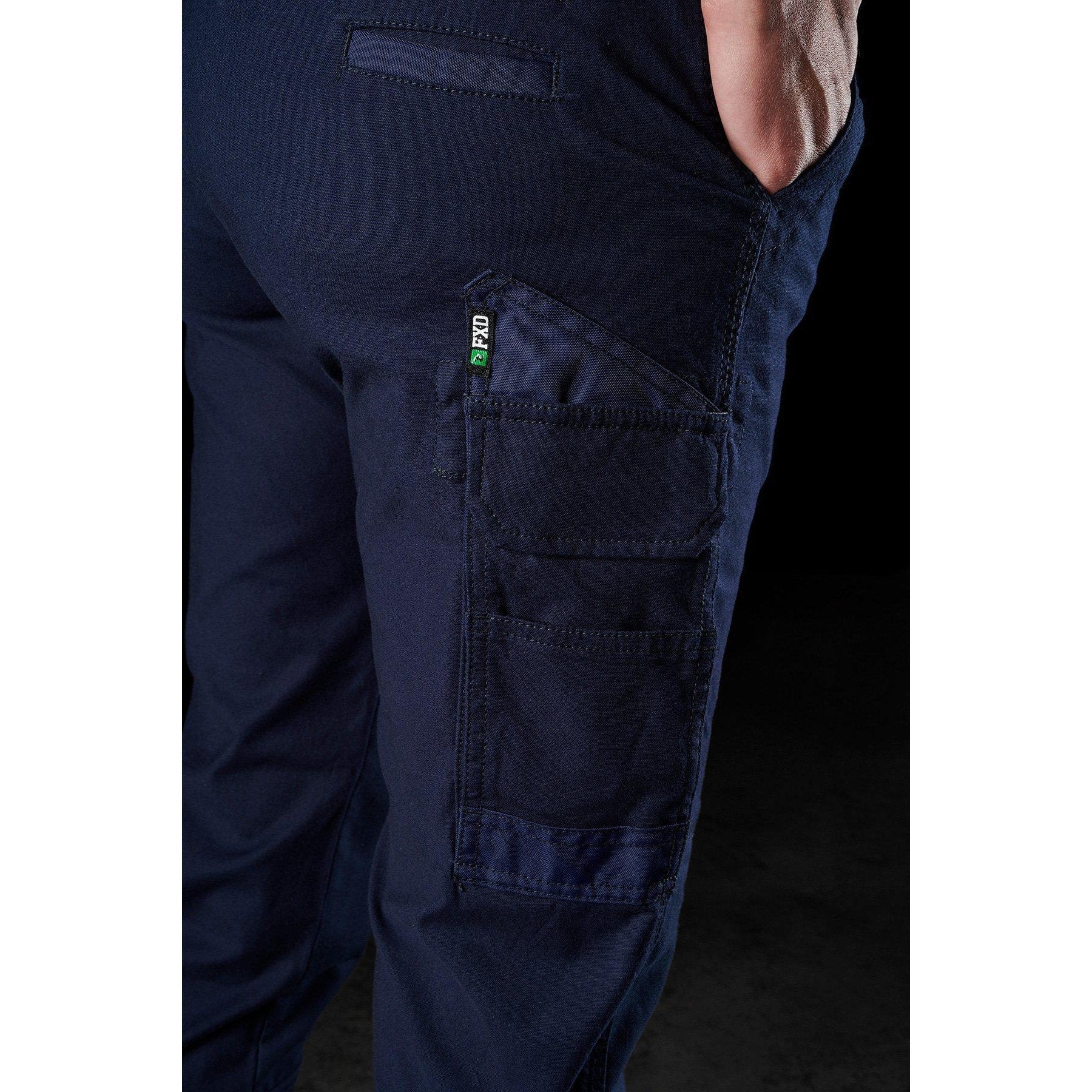 FXD WP-4W Women's Stretch Cuffed Work Pant (FX11906201) - Black - LOD  Workwear