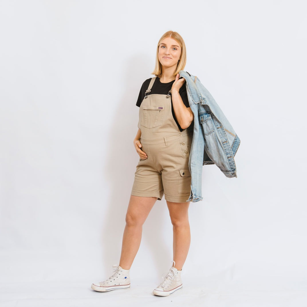 Green Hip Shortalls - S-ALLW | Womens Workwear