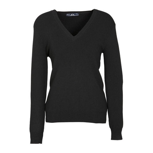 Ladies V-Neck Pullover | Womens Workwear